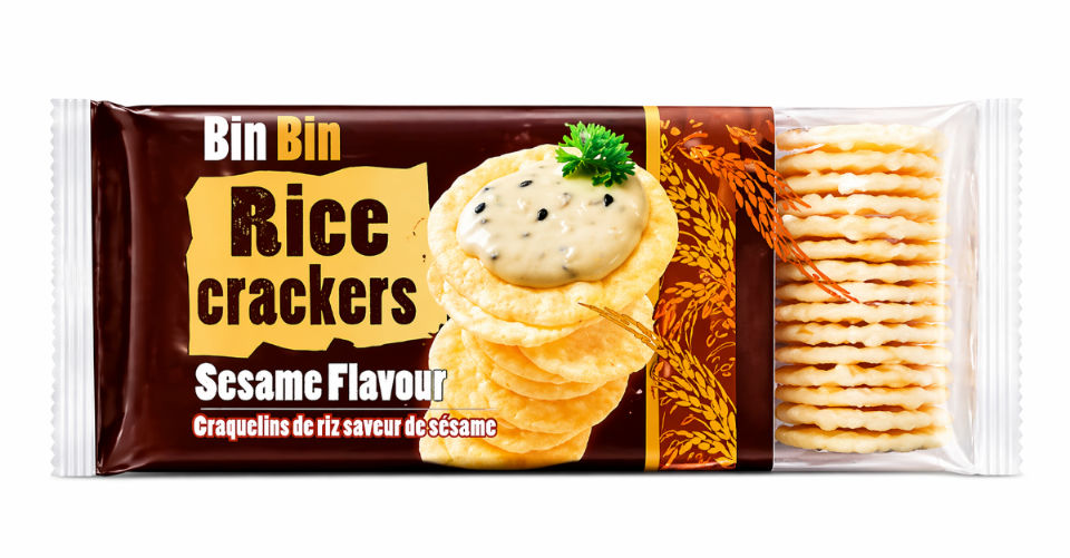 RICE CRACKERS SESAME FLAVOUR