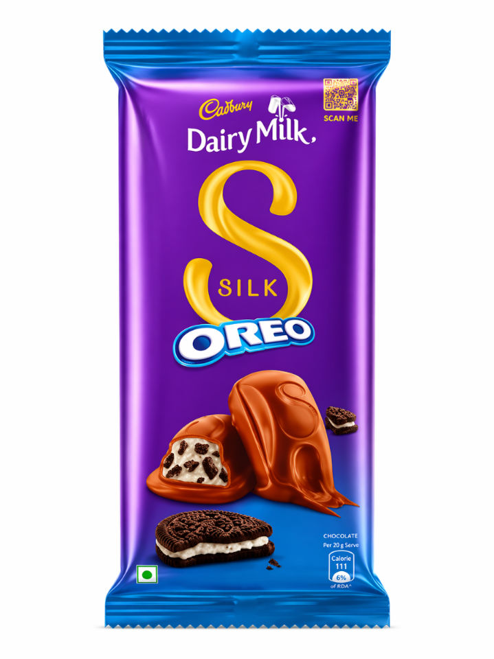 CALBOURY DAIRY MILK SILK OREO 124G