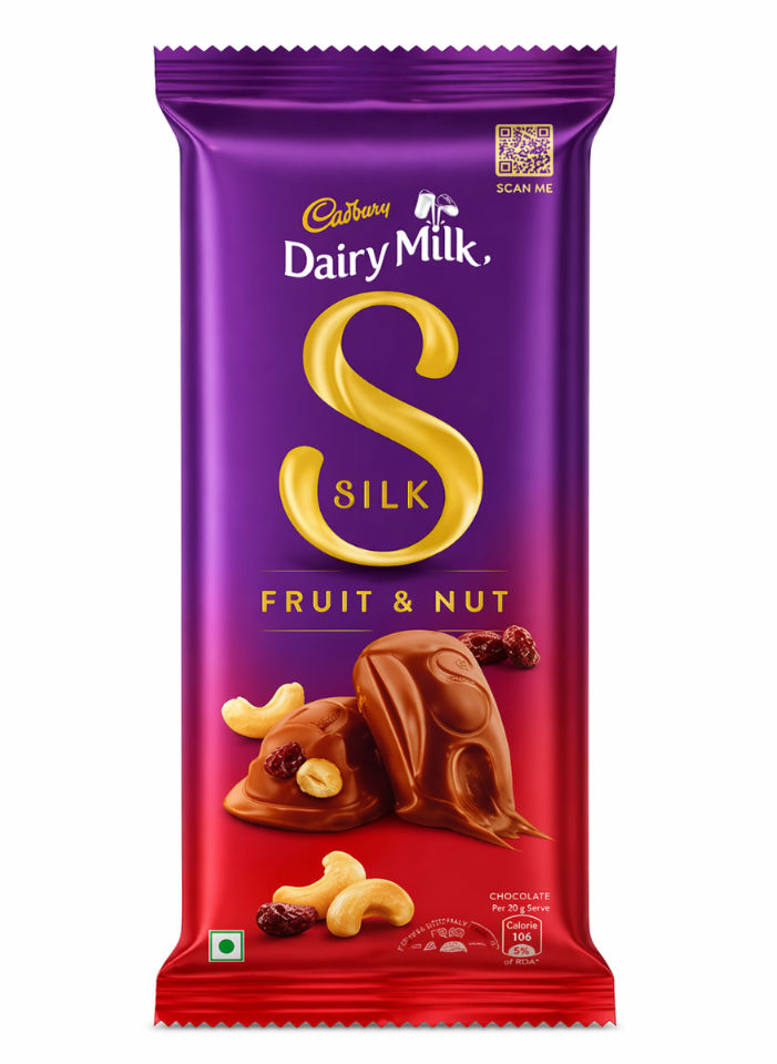 CALBURY DAIRY MILK FRUIT NUT 134G