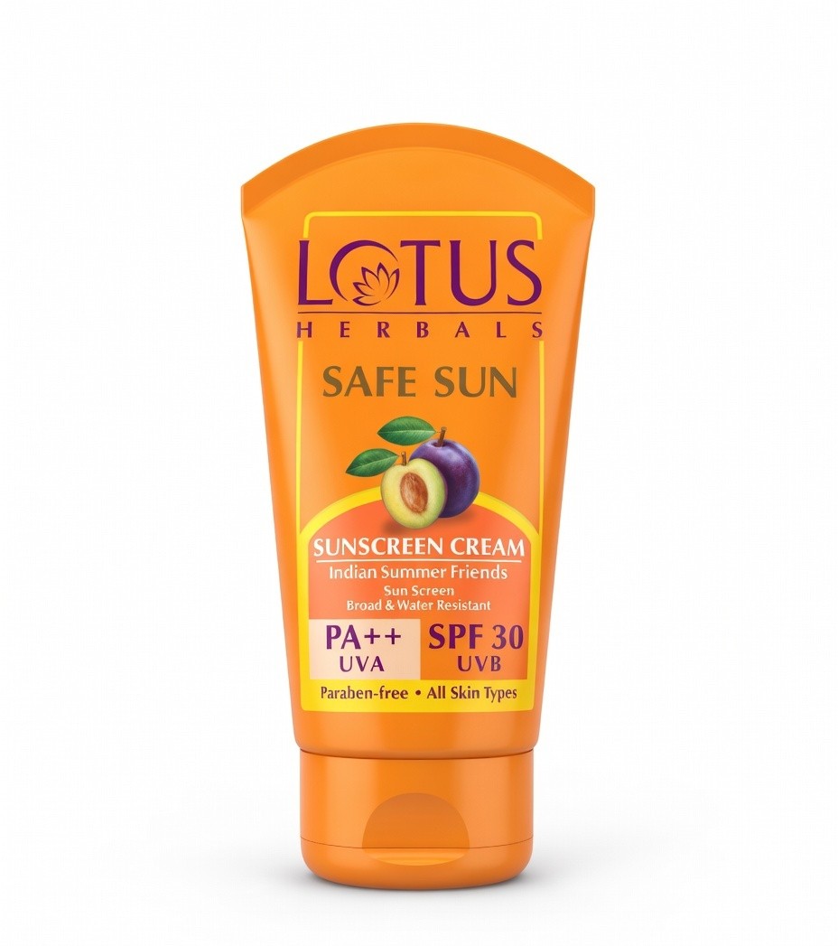 LOTUS HERBALS SAFE SUN SUNSCREEN CREAM 100G