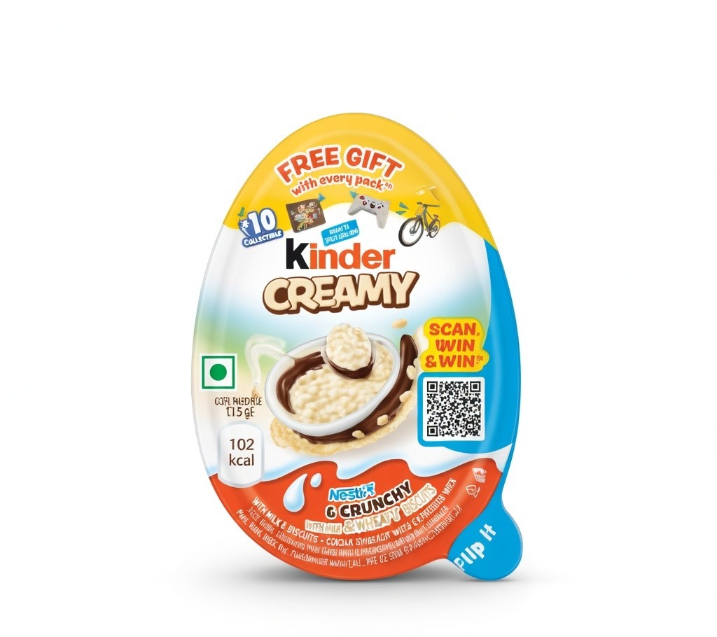 Kinder Creamy Milky & Crunchy