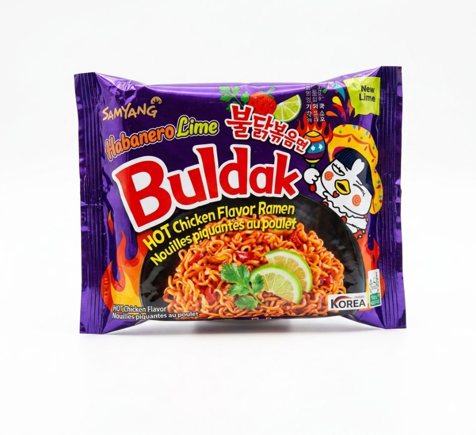 HABANERO LIME BULDAK HOT NOODLES