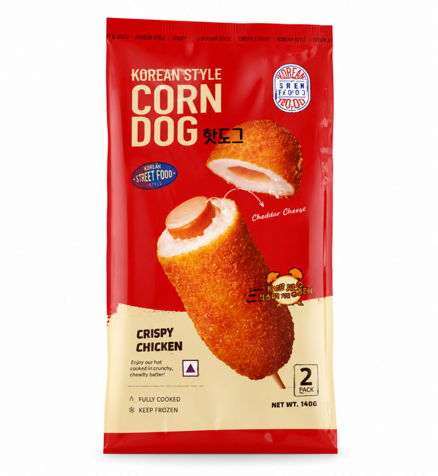 KOREAN CORN DOG CRISPY CHICKEN 160G