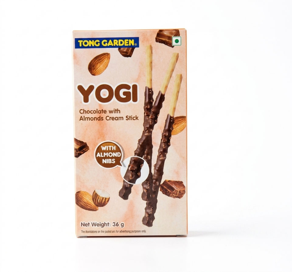 TONG GARDEN  YOGI CHOCOLATE ALMOND CREAM STICK