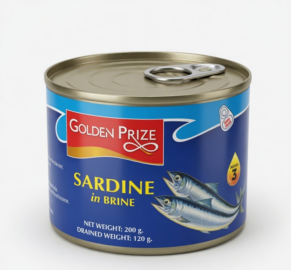 GOLDEN PRIZE SARDINE IN BRINE