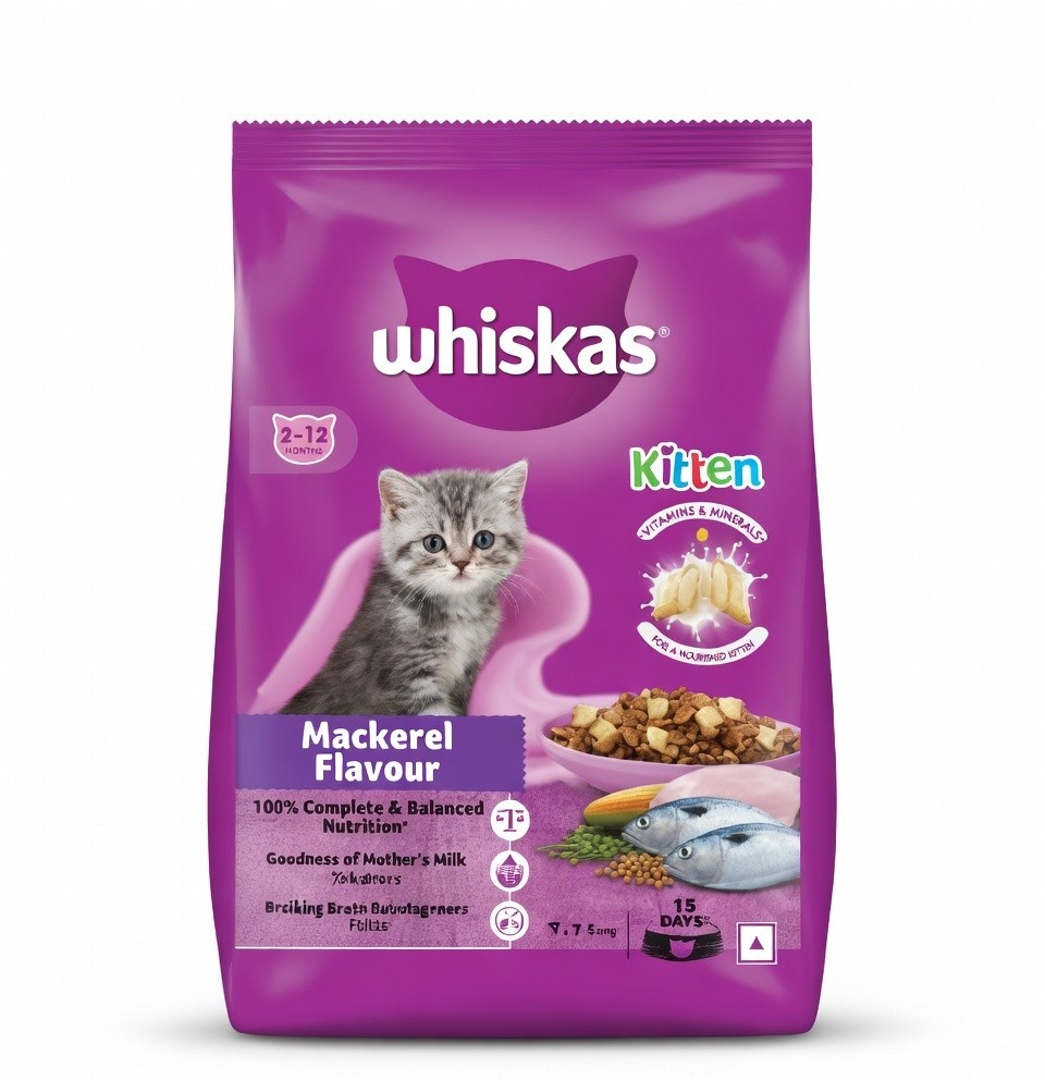 whiskas junior 2-12 MONTHS 1.1KG