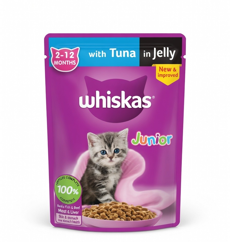WHISKAS TUNA IN JELLY 80G