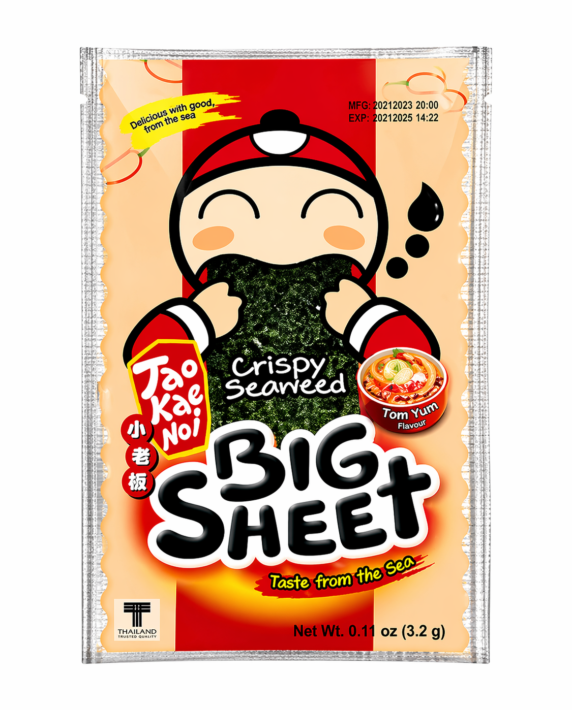 TAO KAE NOI  CRISPY SEAWEED  BIG SHEET