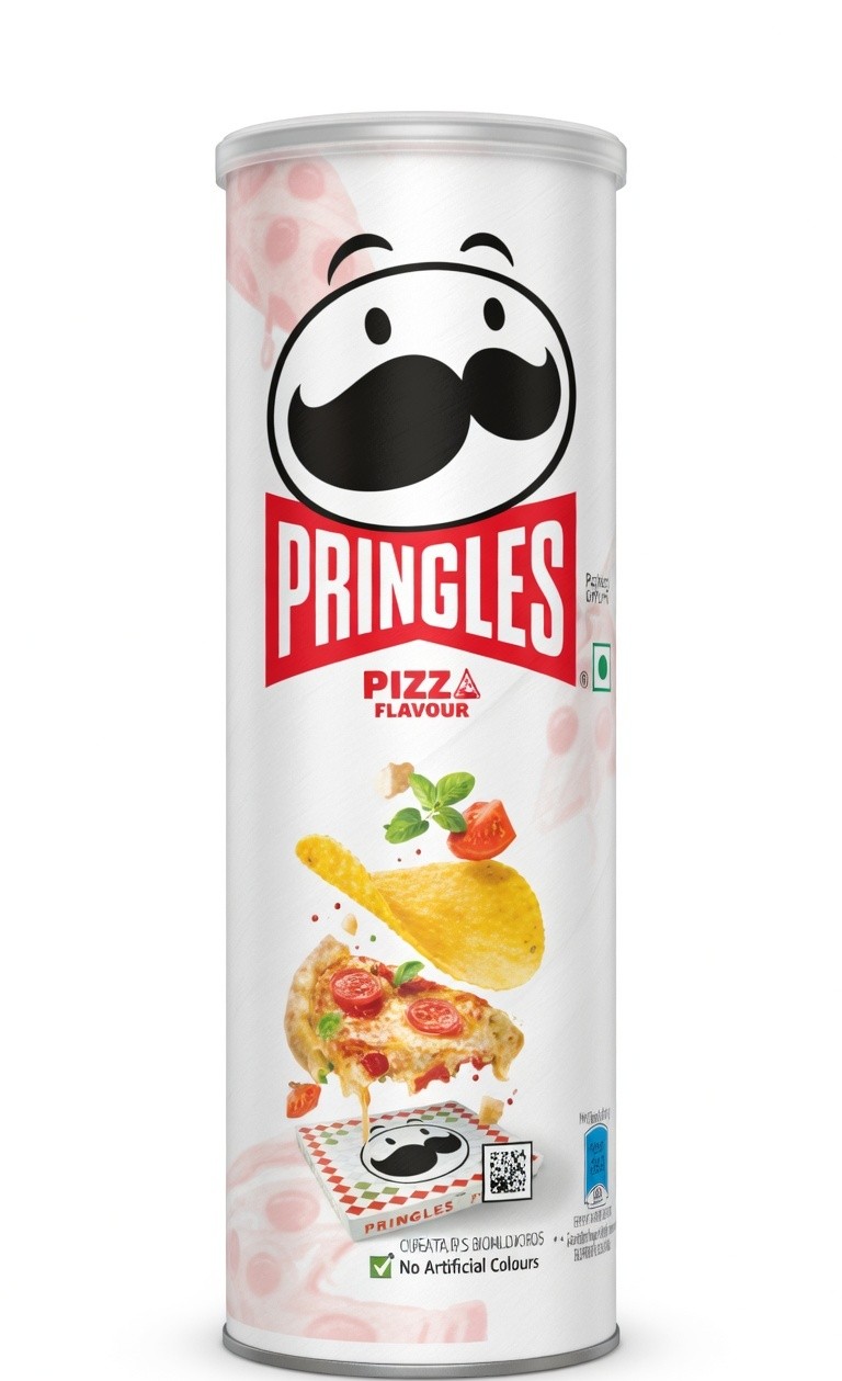PRINGLES PIZZA FLAVOUR 107GM