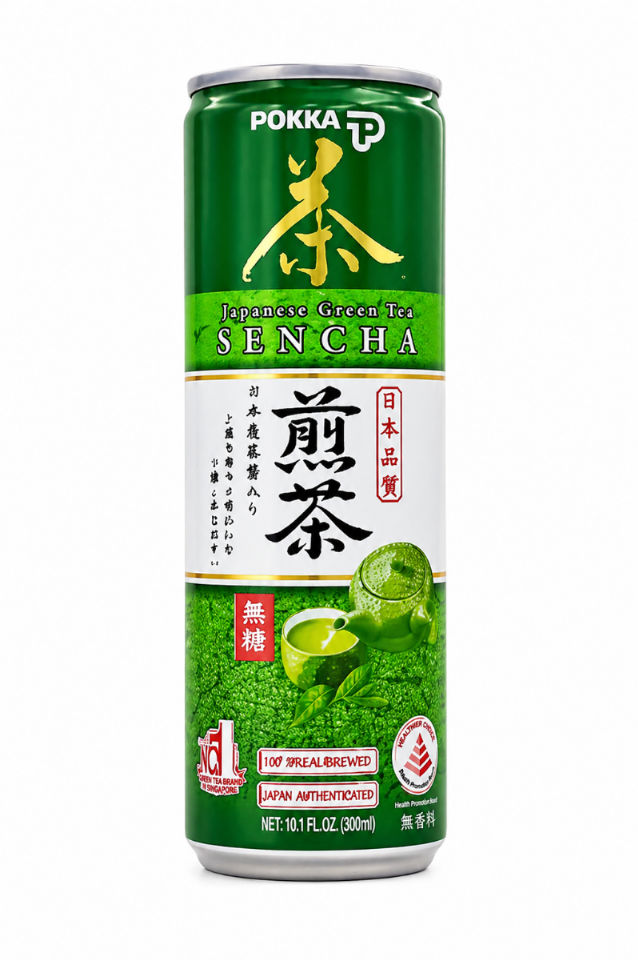 POKKA SENCHA JAPANESE GREEN TEA 300ML