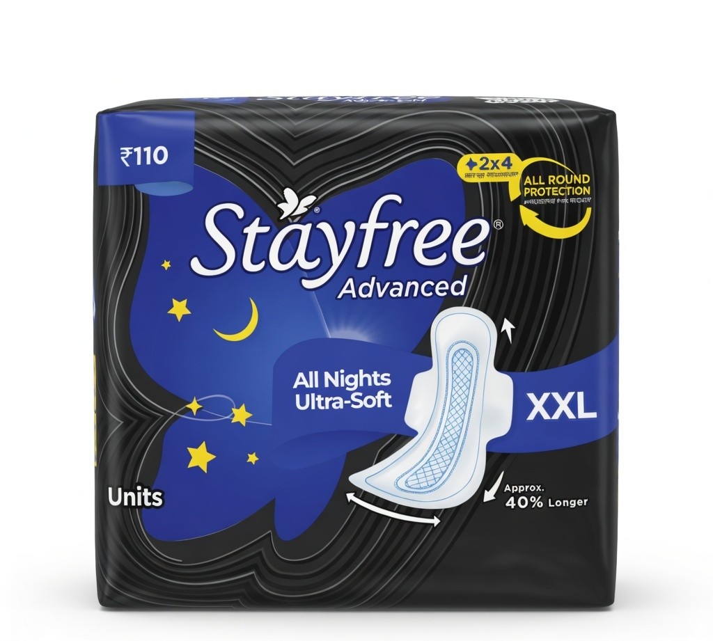 STAYFREE ALL NIGHT ULTRA XL 7P