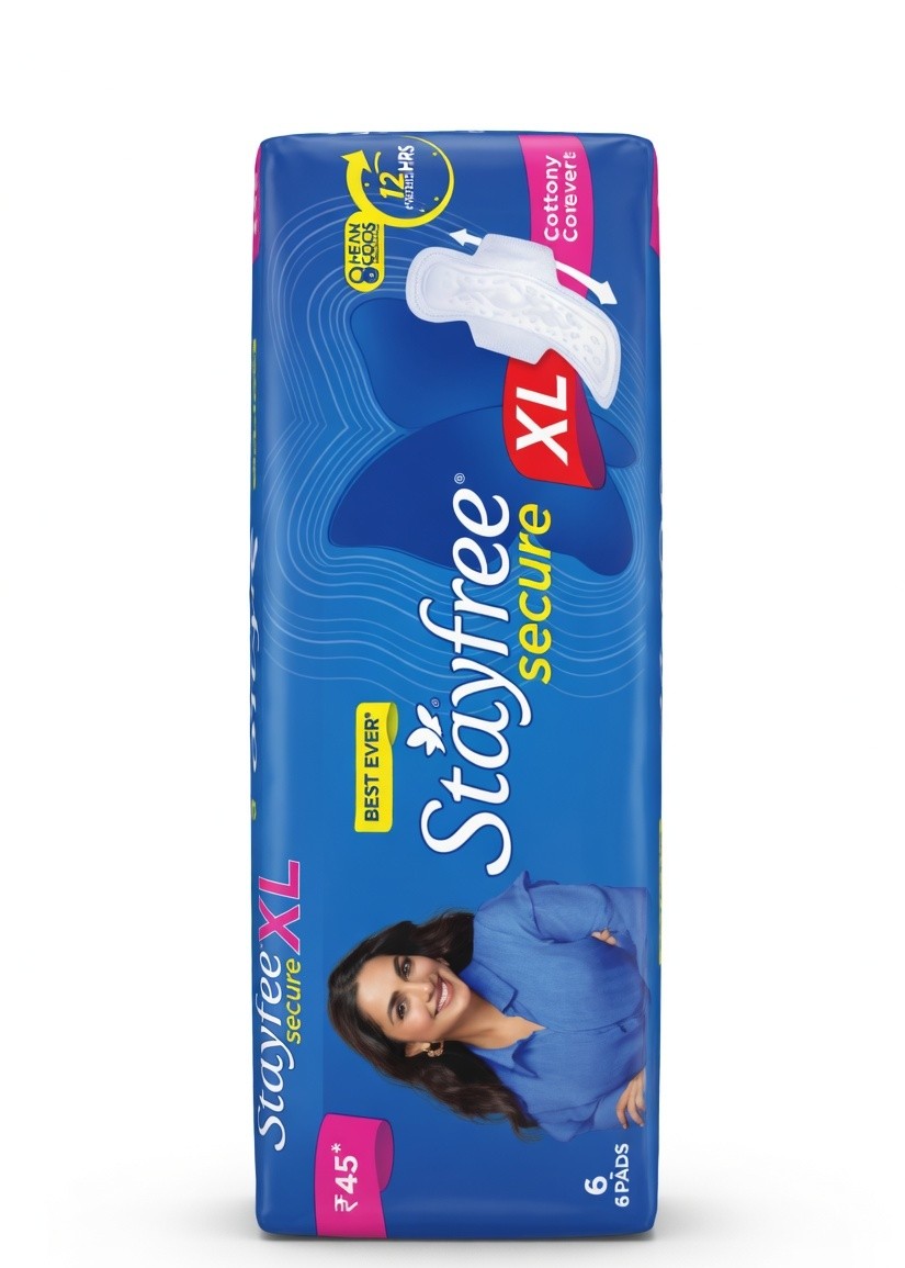STAYFREE SECURE XL WITH WINGS  6PADS