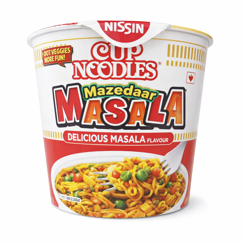 NISSIN CUP MASALA NOODLES 55GM