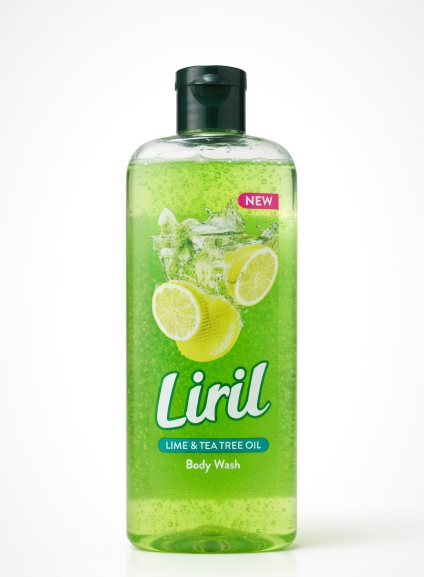 LIRIL LIME AND TEA OIL BODY WASH