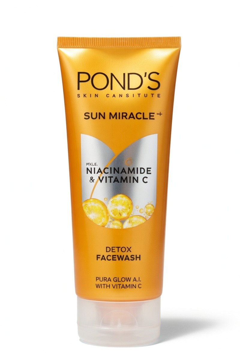 PONDS SUN MIRACLE NIACINAMIDE DETAN FACEWASH 100G