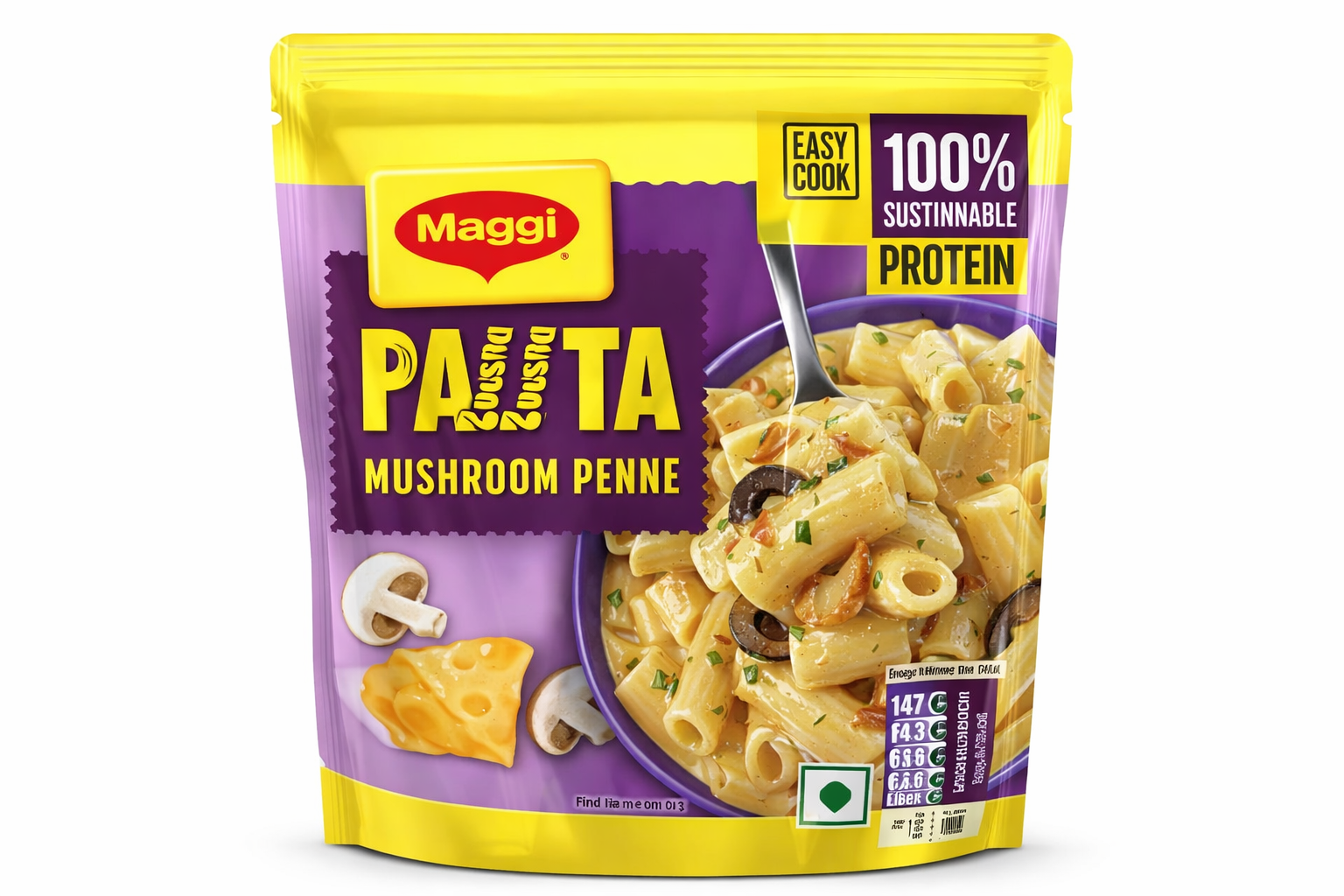MAGGI PAZZTA MUSHROOM PENNE 68GM