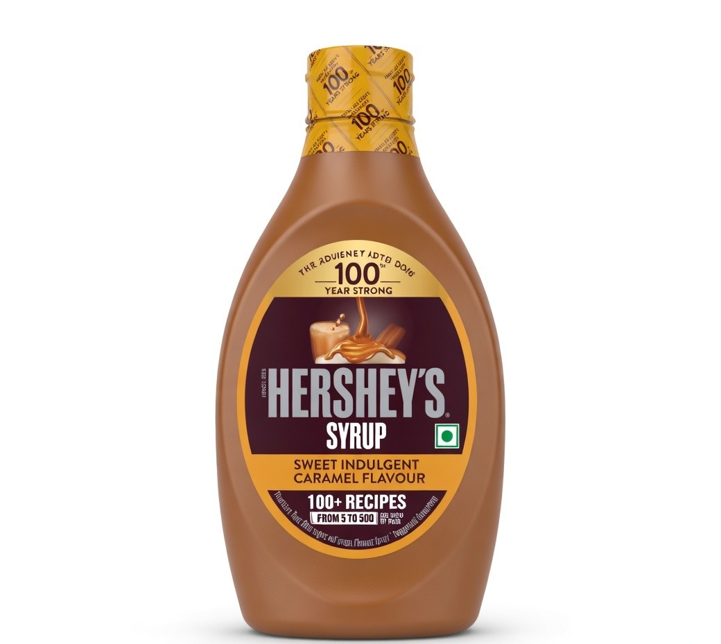 HERSHEYS SYRUP SWEET INDULGENT CARAMEL FLAVOUR 600G