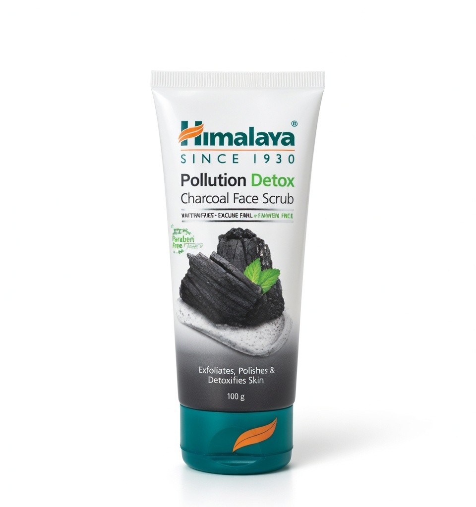 HIMALAYA POLLUTION DETOX FACE SCRUB 50GM