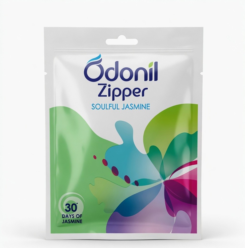 Odonil Zipper Soulful Jasmine Air Freshener