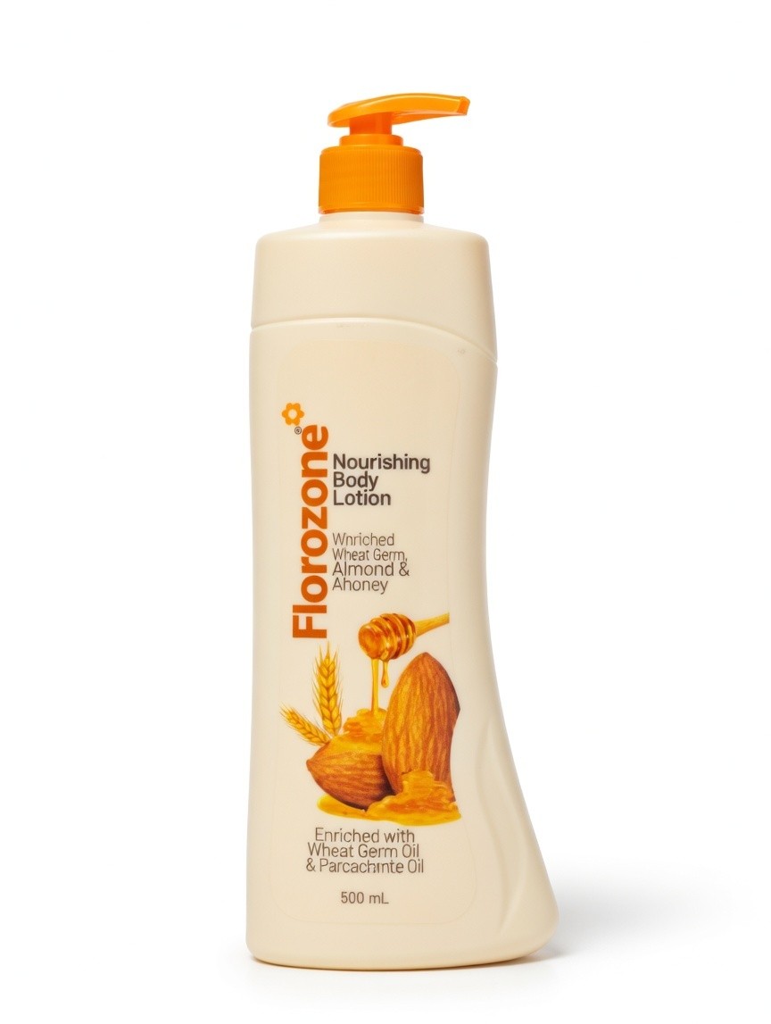 FLOROZONE HONEY AND ALMOND 500ML