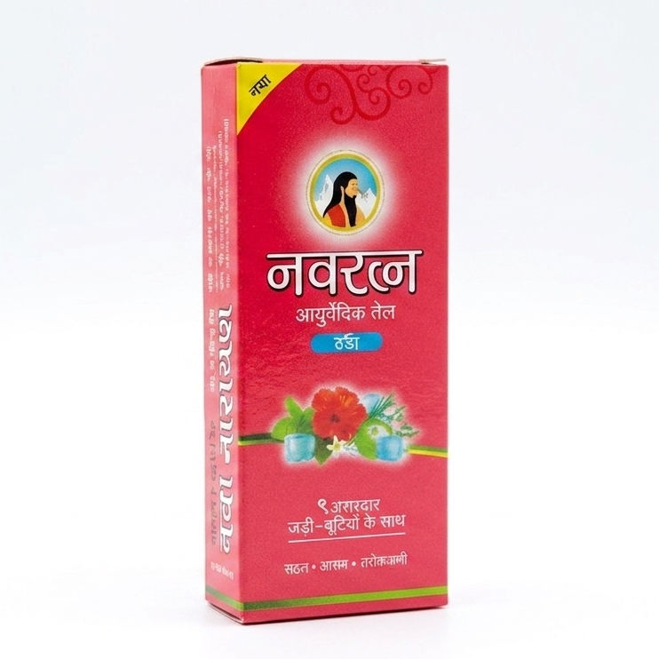 NAVRATNA AYURVEDIC OIL 90ML