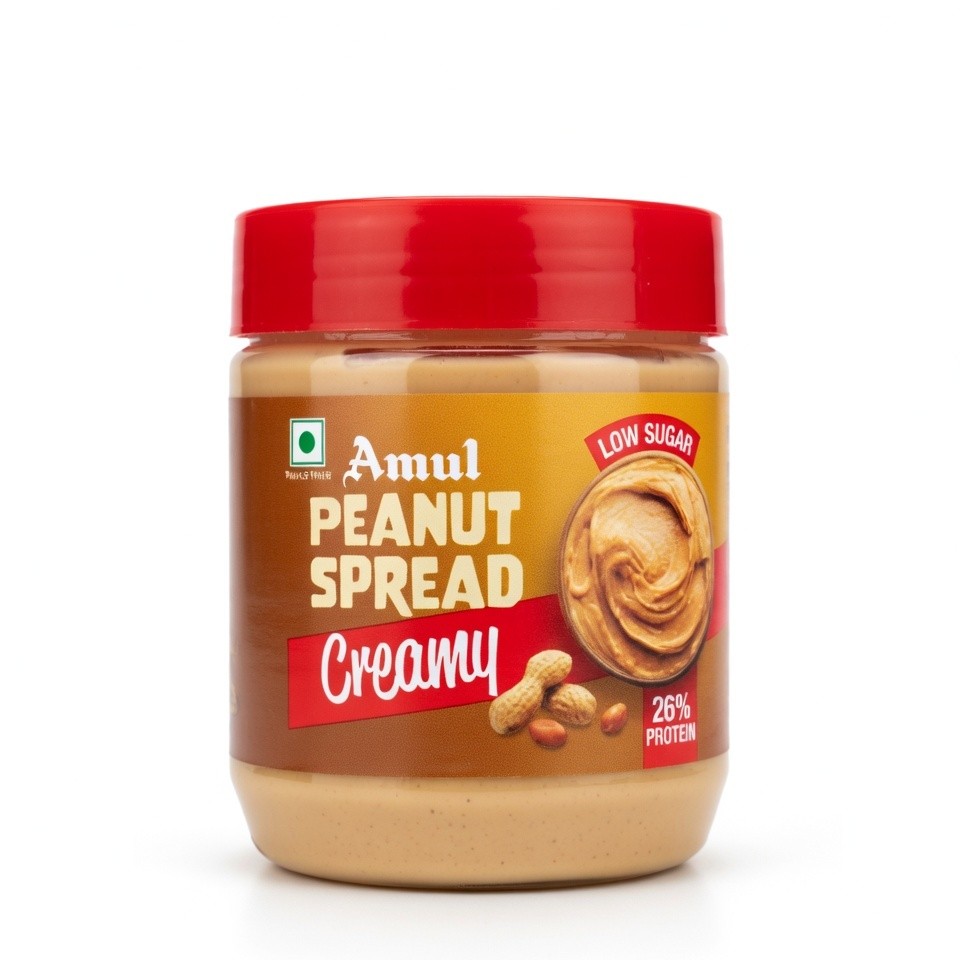 AMUL PEANUT SPREAD CREAMY 300G