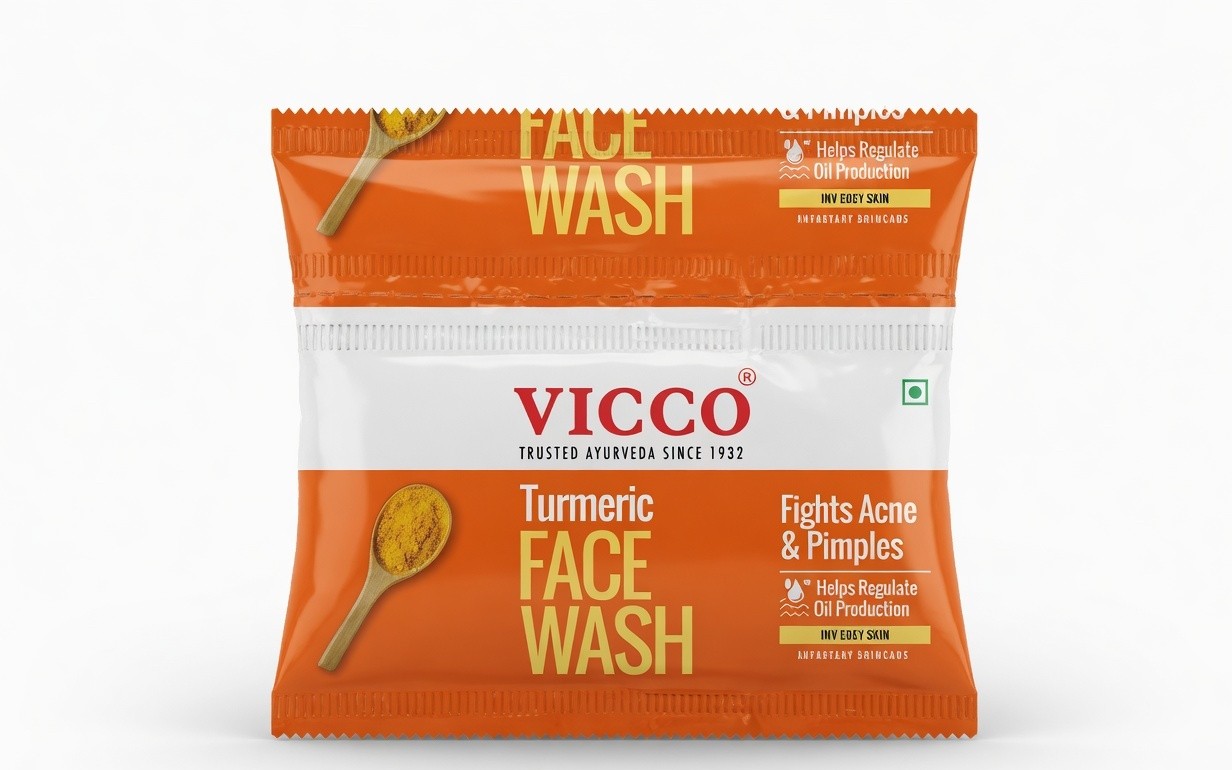 VICCO TURMERIC FACE WASH 15G