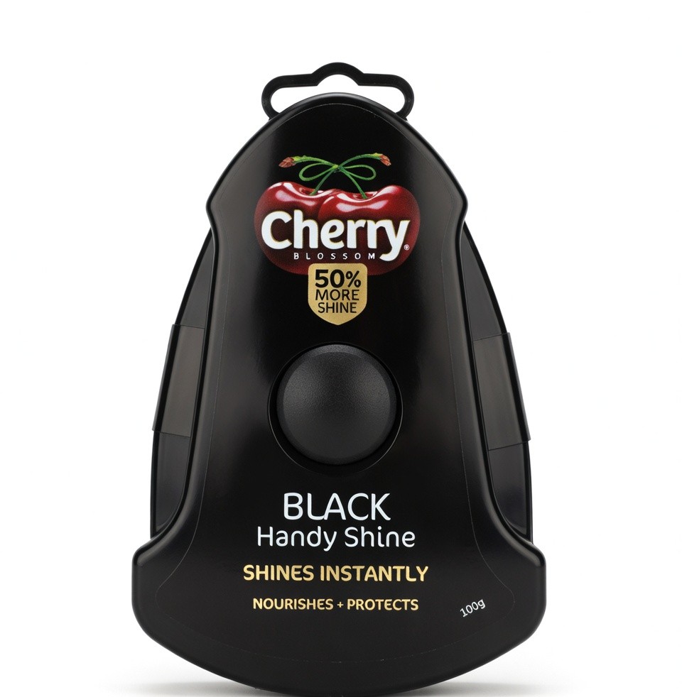 Cherry Blossom Black Handy Shine Sponge
