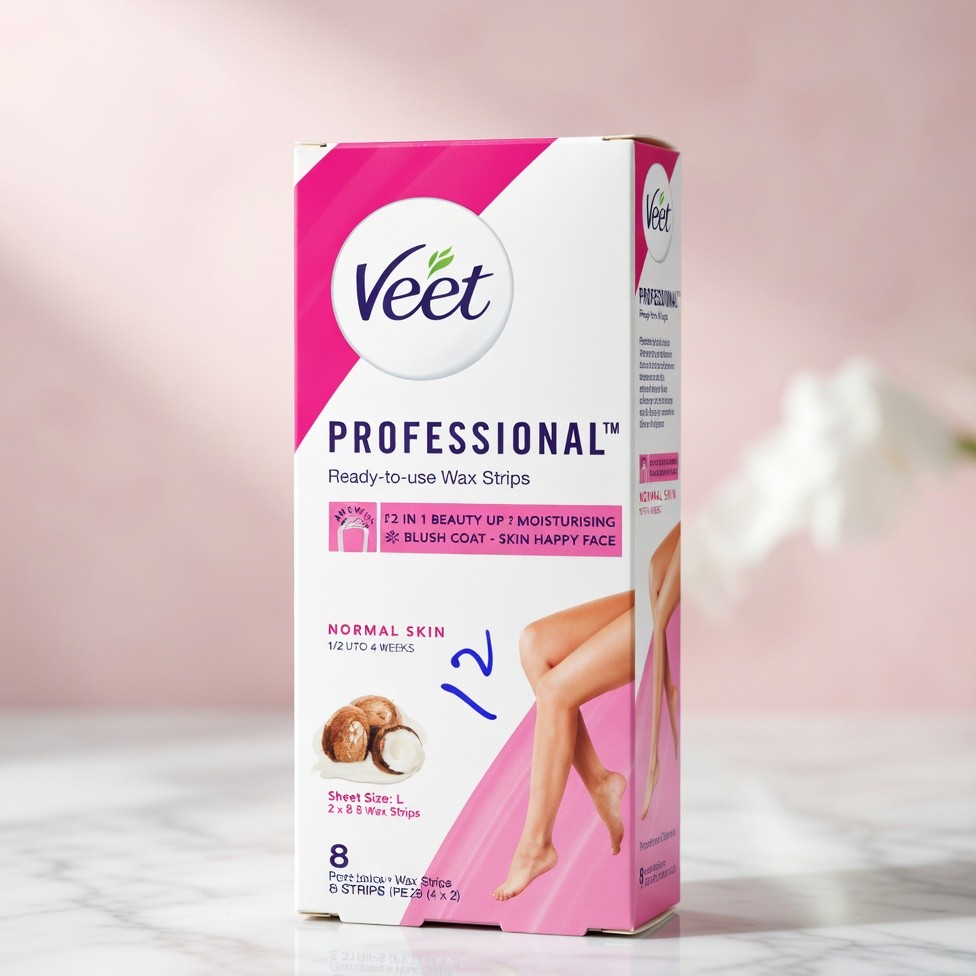 VEET WAX STRIPS SHEA BUTTER
