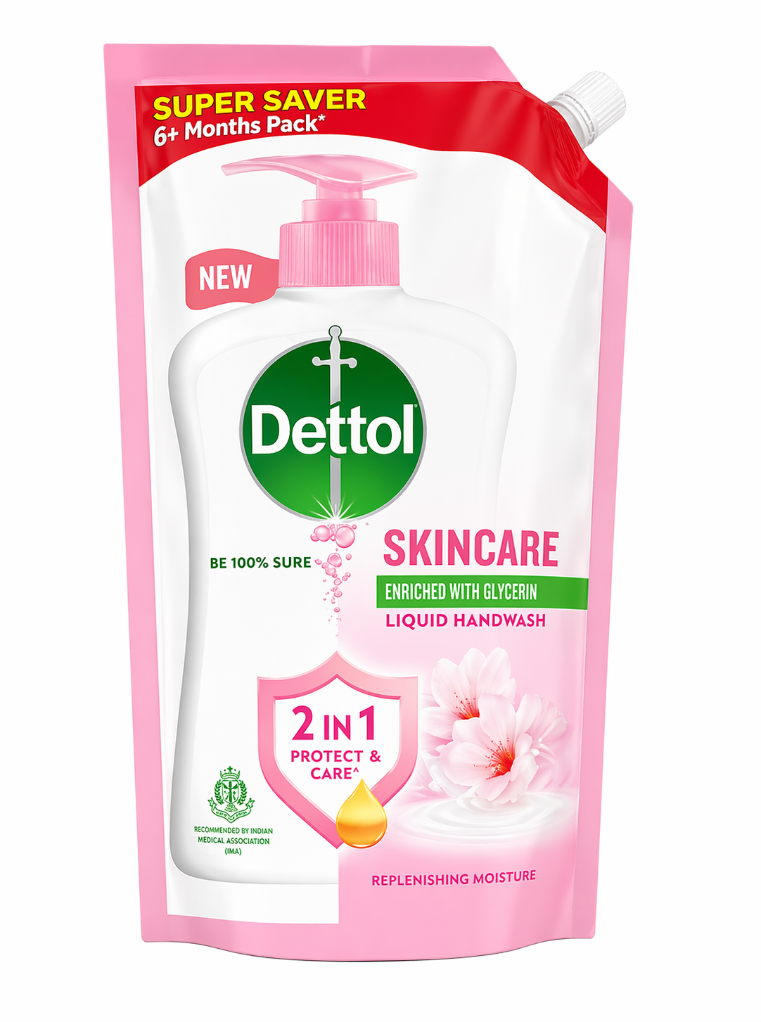 DETTOL SKINCARE HANDWASH 675ML