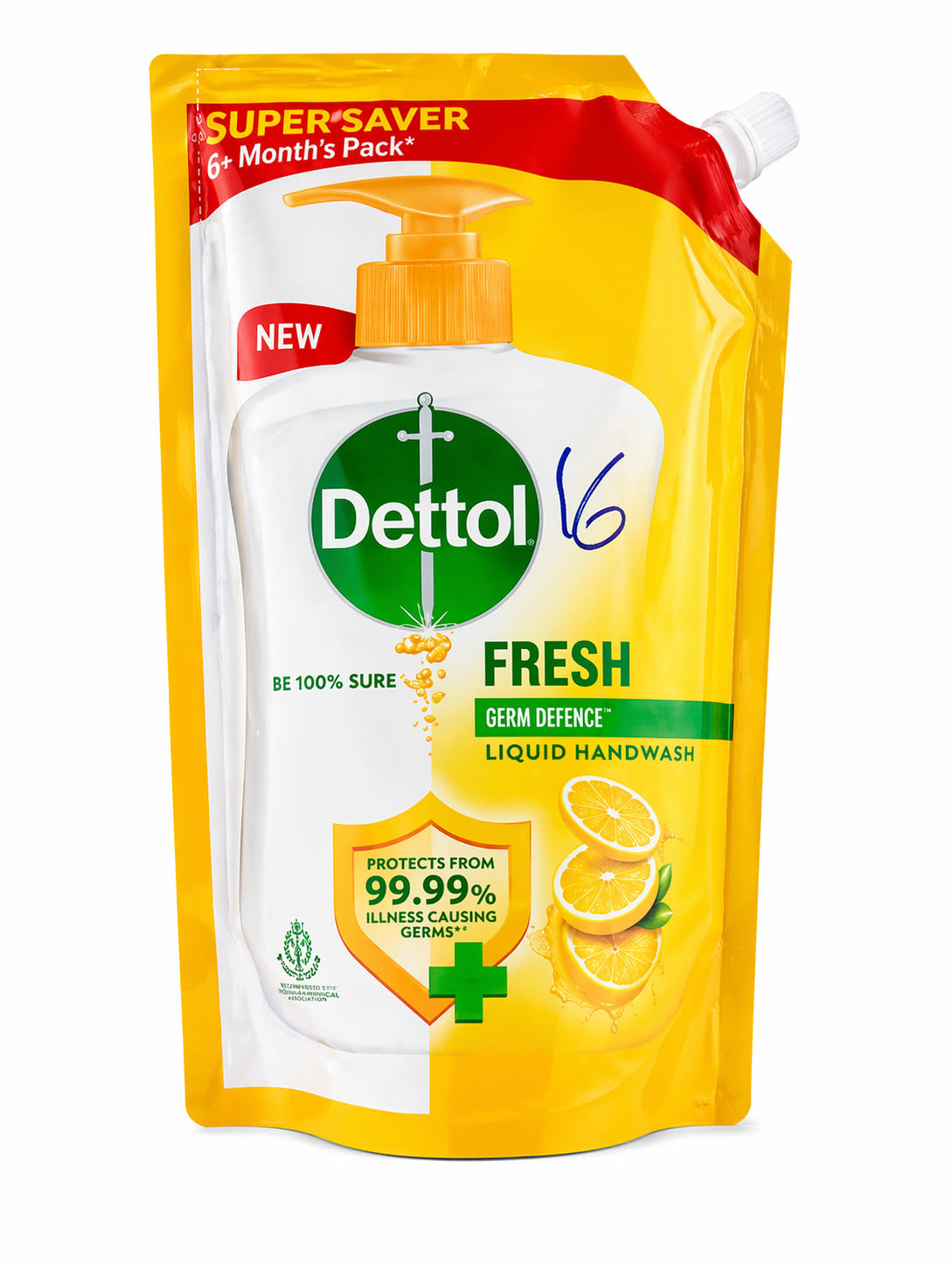 DETTOL FRESH GERM LIQUIT HANDWASH 675ML