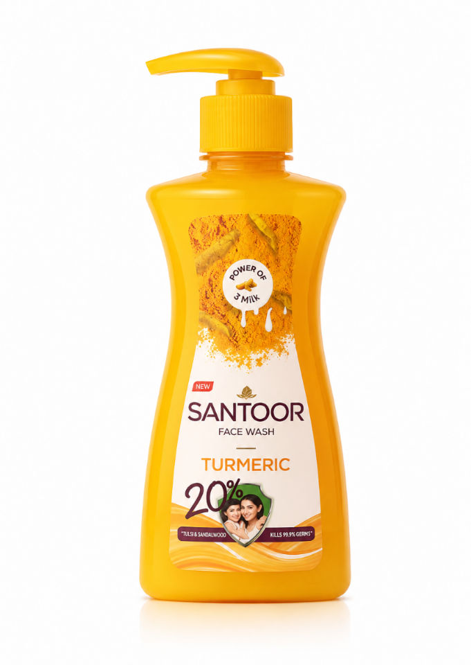 SANTOOR HAND WASH TURMERIC 200ML