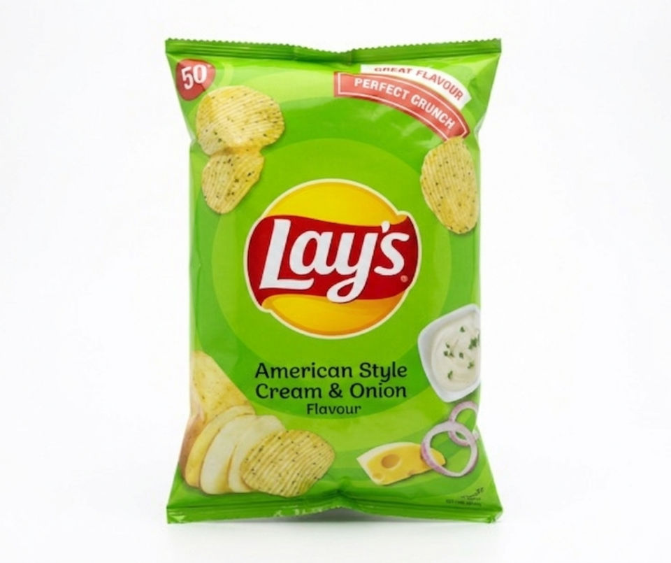 Lay's Cream & Onion Potato Chips