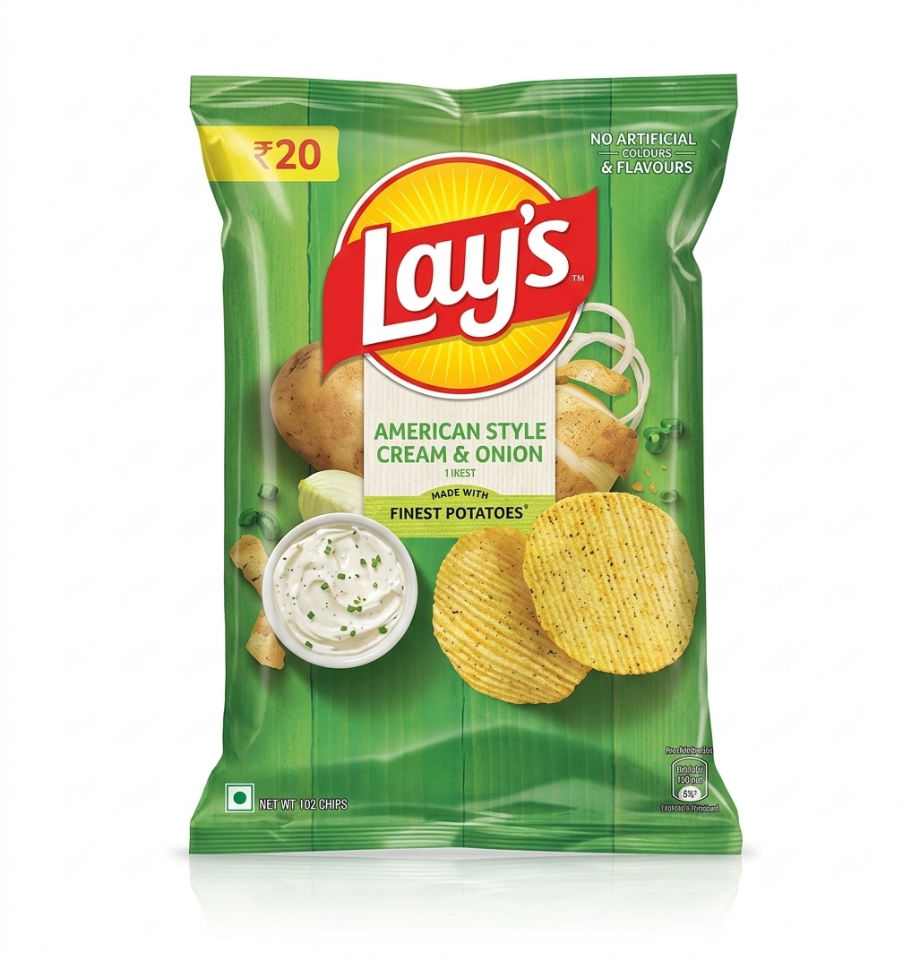 Lay's American Style Cream & Onion