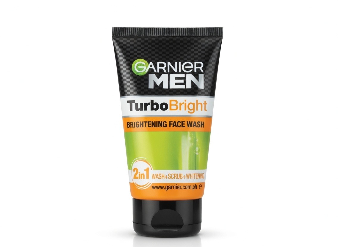GARNIER MEN TURBO BRIGHT 100GM