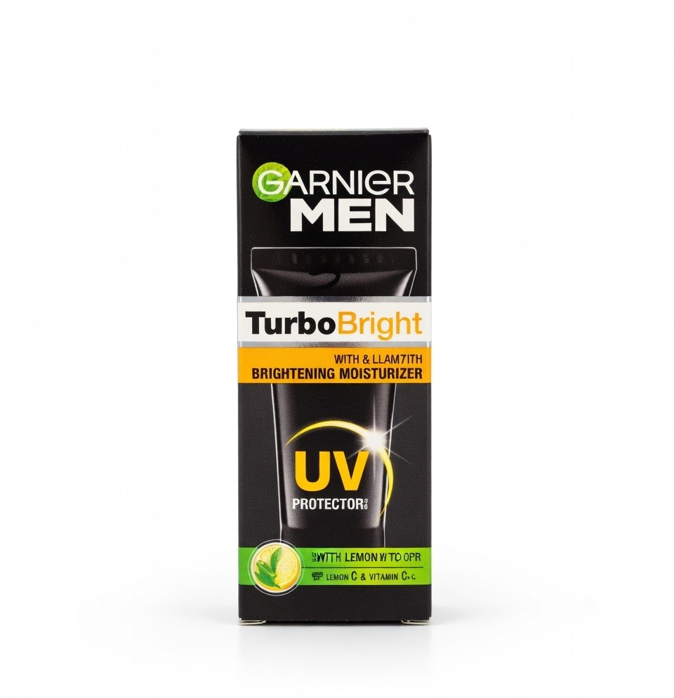 GARNIER MEN TURBO BRIGHT UV PROTECTION 40G