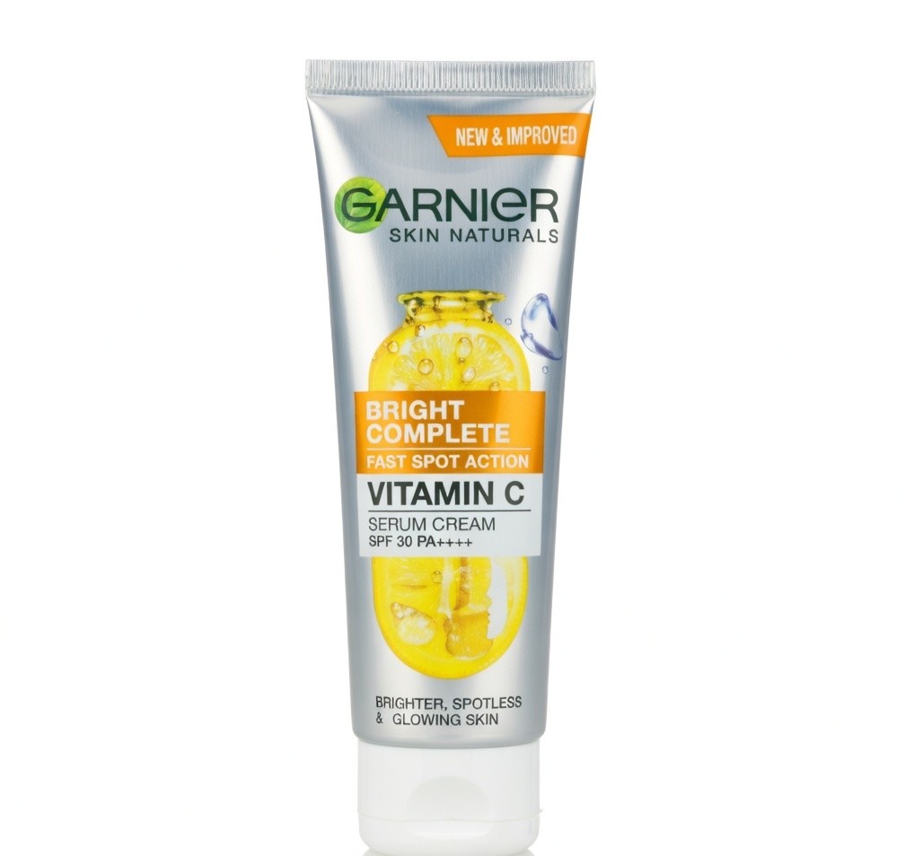 GARNIER BRIGHT COMPLETE SERUM CLEANSER VITAMIN C 50G