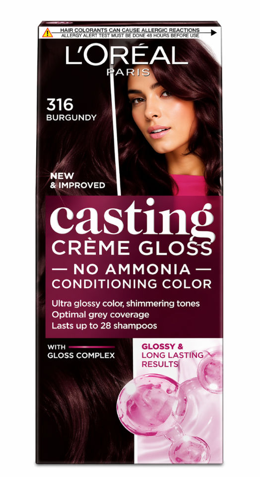 LOREAL CASTING BURGUNDY 3.16 21GM+24ML