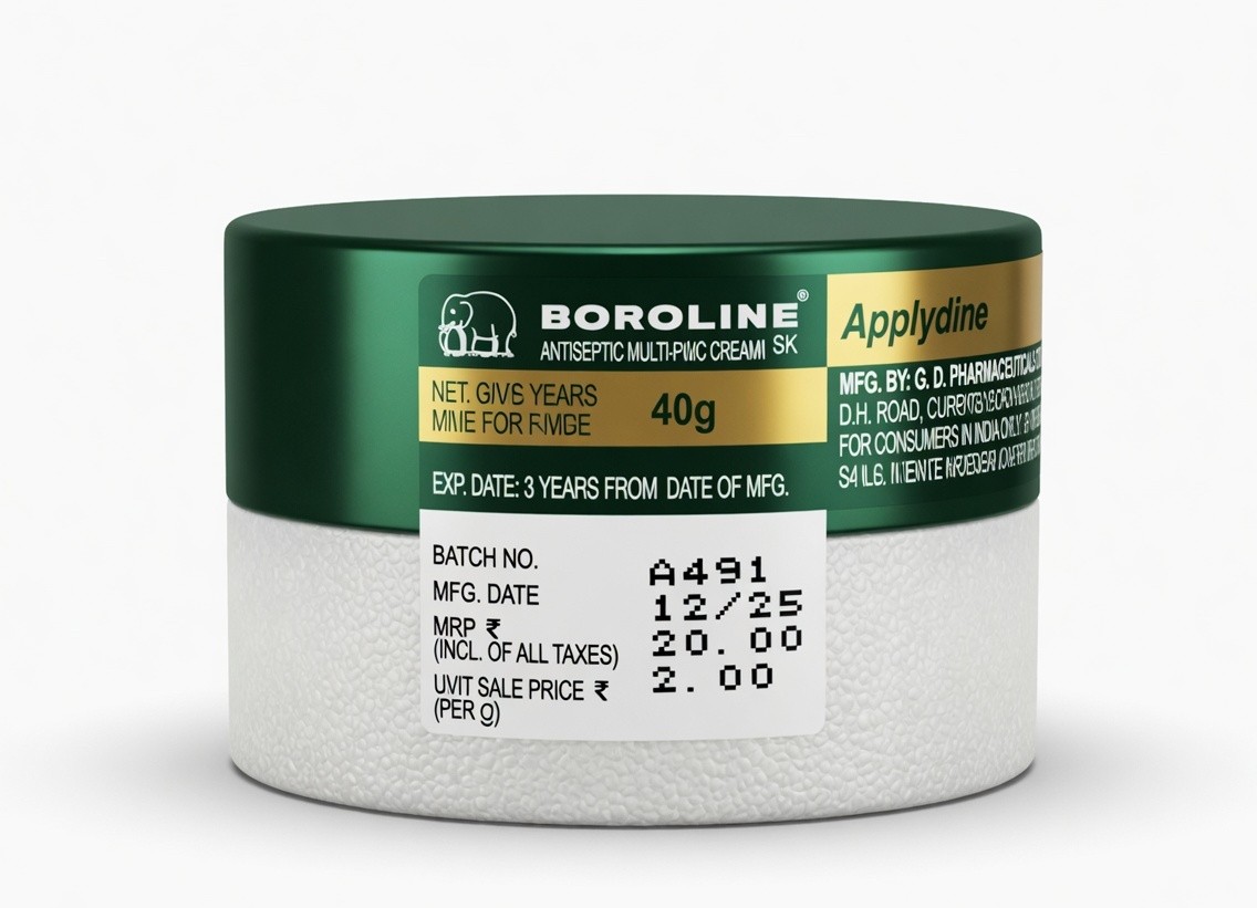 Boroline Antiseptic Ayurvedic Cream