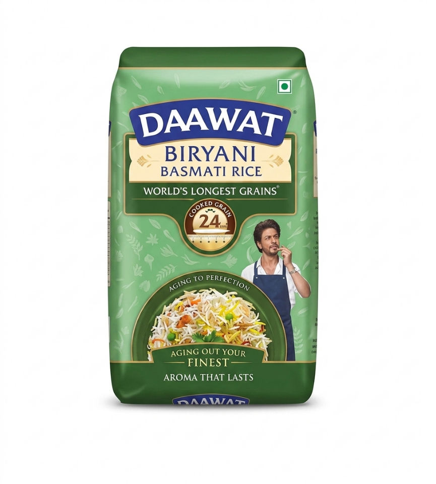 DAAWAT BIRYANI BASMATI RICE 1KG