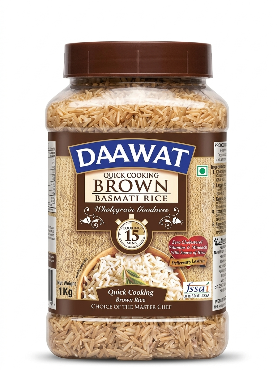 DAAWAT BROWN RICE (J)1KG