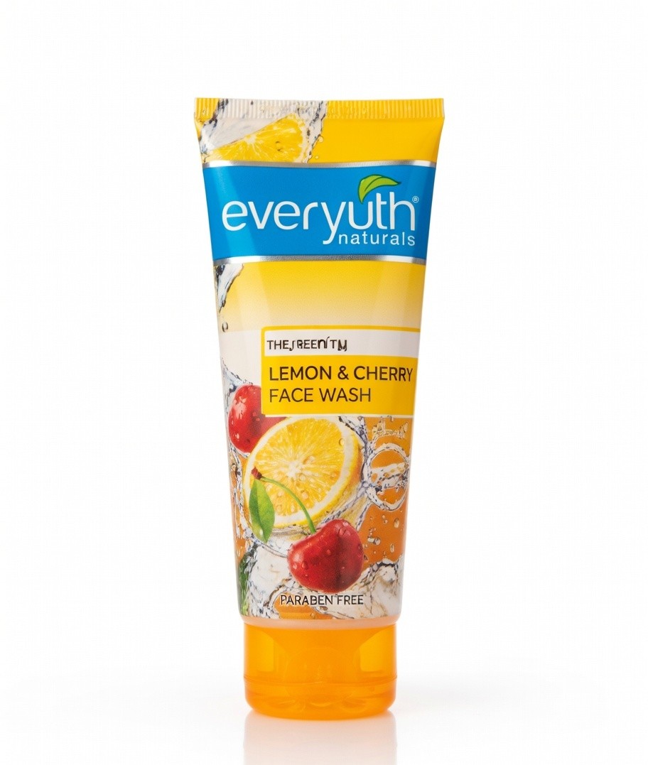 Everyuth Lemon & Cherry Face Wash