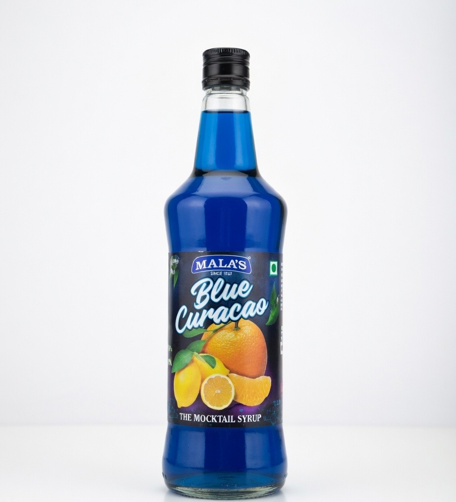 MALAS BLUE CURACAO SYRUP