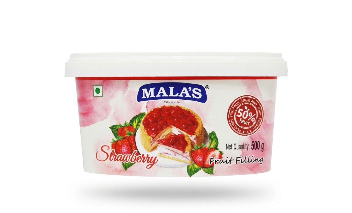 MALAS STRAWBERRY FRUIT FILING 500G