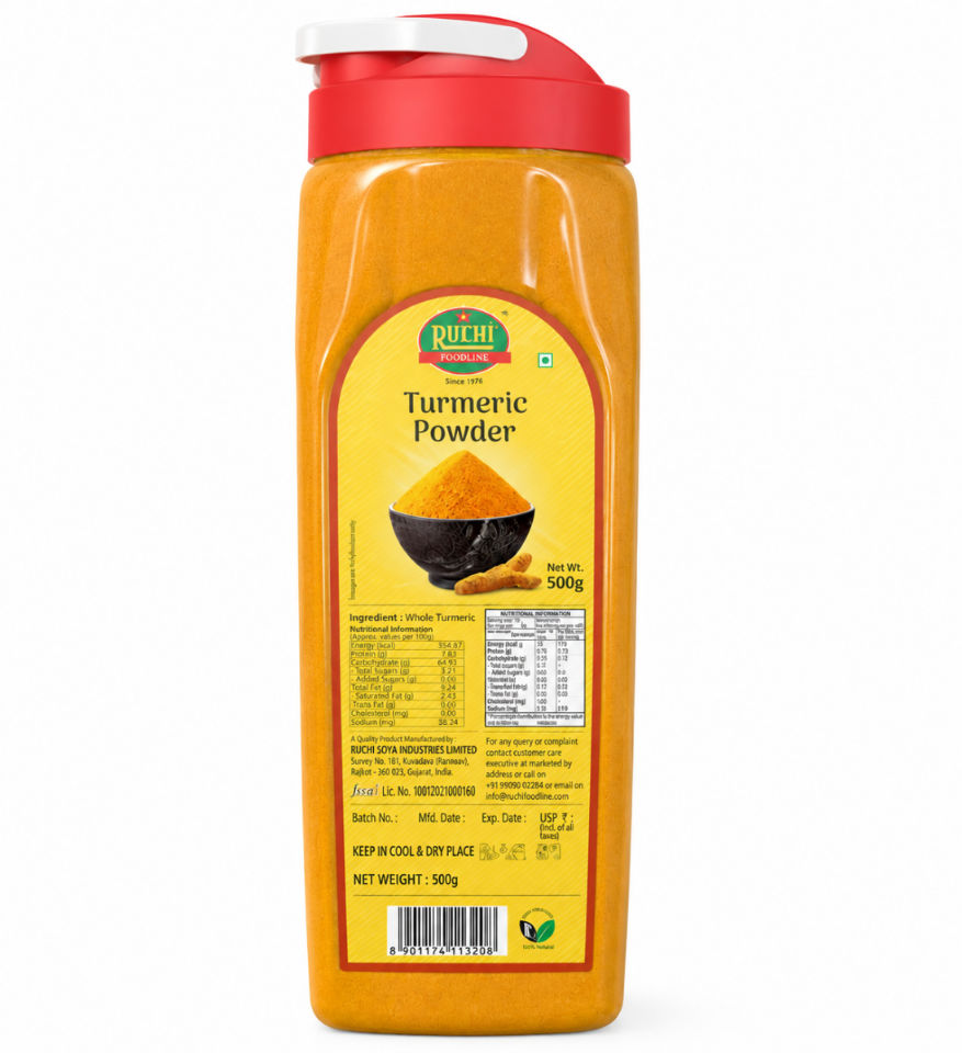RUCHI TURMERIC POWDER 500G