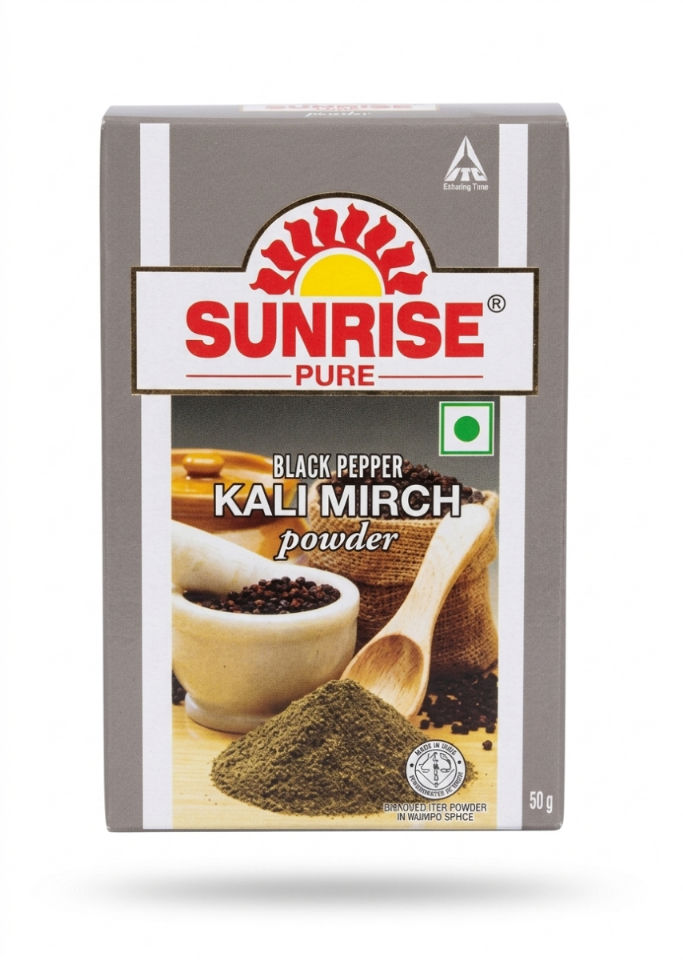 Sunrise Black Pepper Kali Mirch Powder