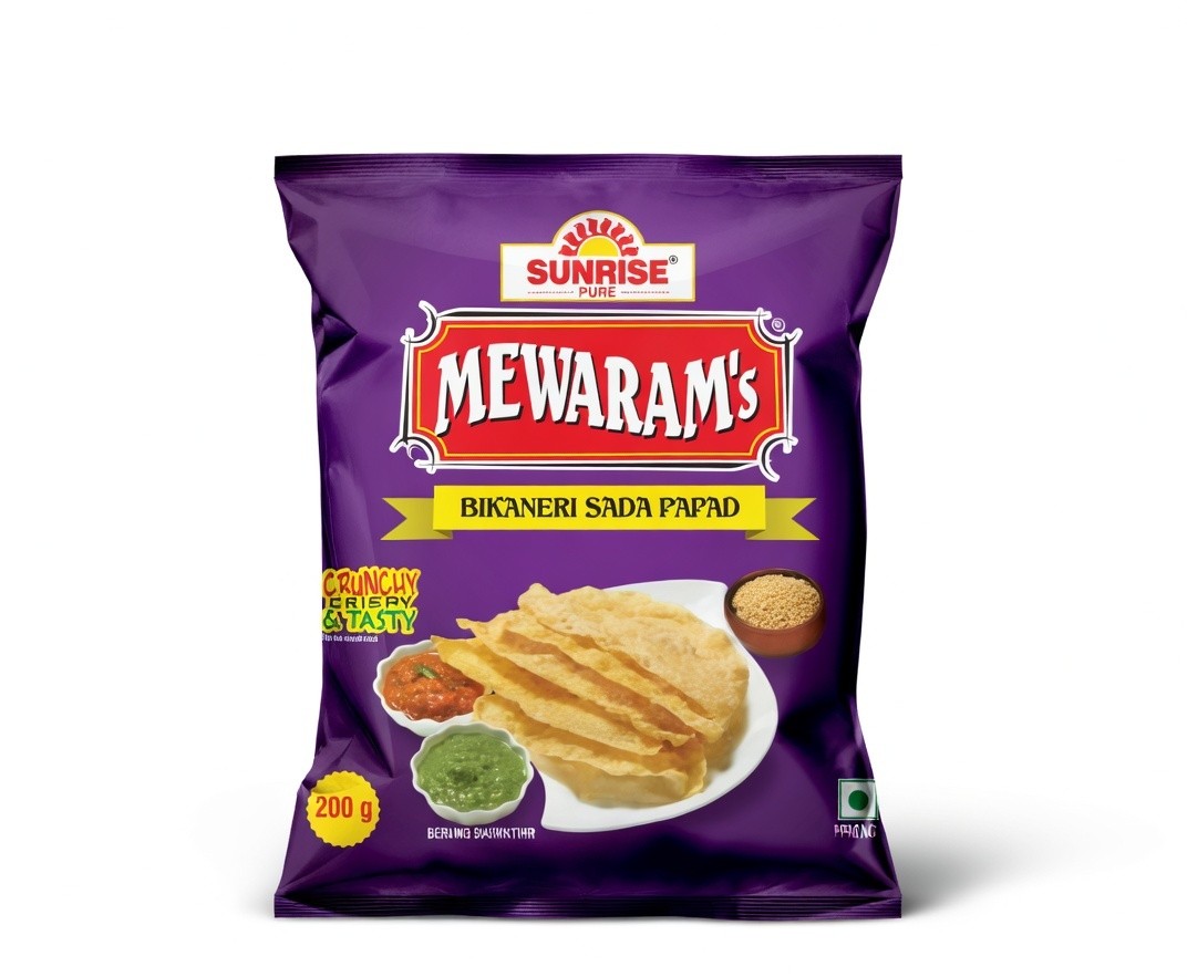 SUNRISE PAPAD 200GM