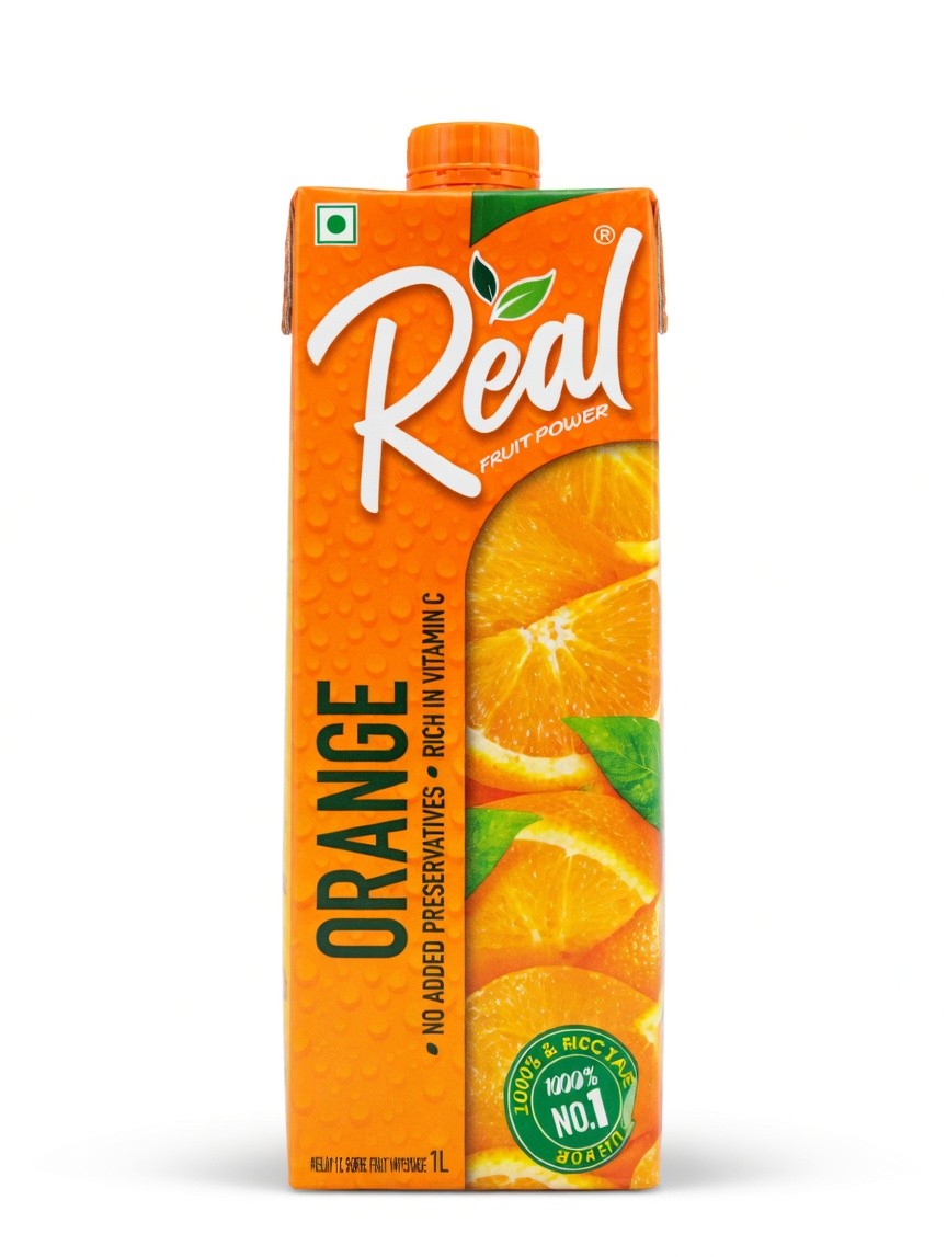 REAL FRUIT ORANGE 1LTR