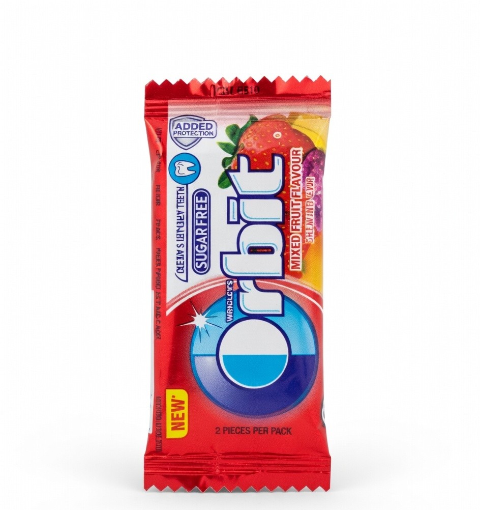 Orbit Mixed Fruit Gum