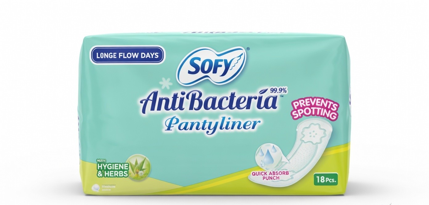 SOFY ANTIBACTERIA PANTYLINER 18PIC